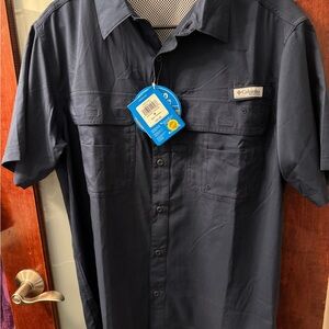 Columbia Drift Guide PFG shirt men’s medium new- Performance Fishing Shirt